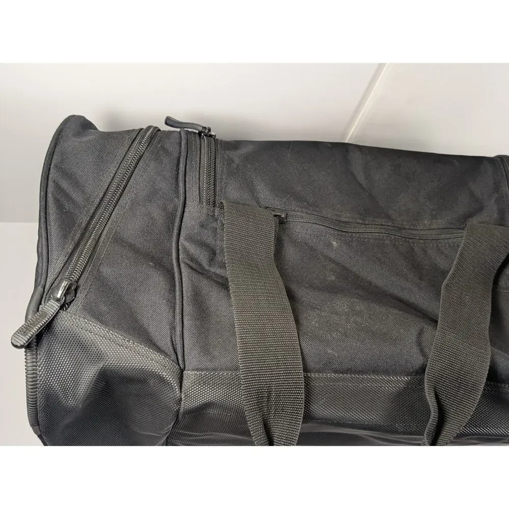 Peterbilt Black Duffel Bag Travel Gym Overnight Weekender Shoulder Carry-On